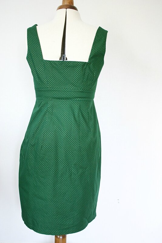 robe verte burda5