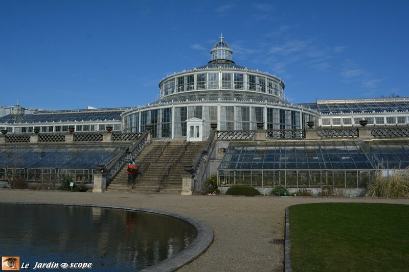 Les grandes serres du Botanisk Have à Copenhague
