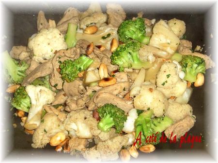 Poulet aux cacahuètes Poulet aux cacahuètes