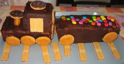 Le gâteau train de Sandre
