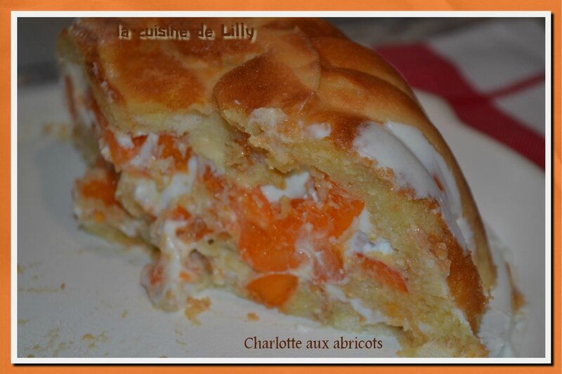 charlotte aux abricots