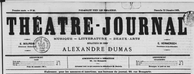 Théâtre journal