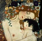 gustav-klimt-maternite