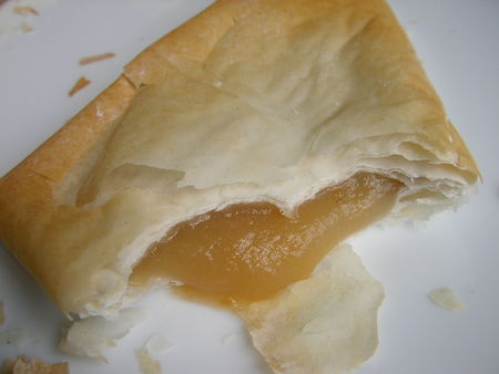 La pâte à filo en chaussons, aux pommes et nutella recettes dessert La pâte à filo en chaussons, aux pommes et nutella