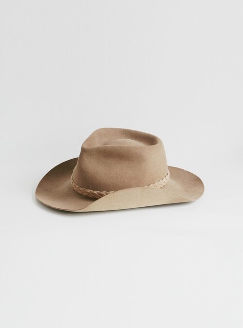 Vintage+Felt+Western+Hat