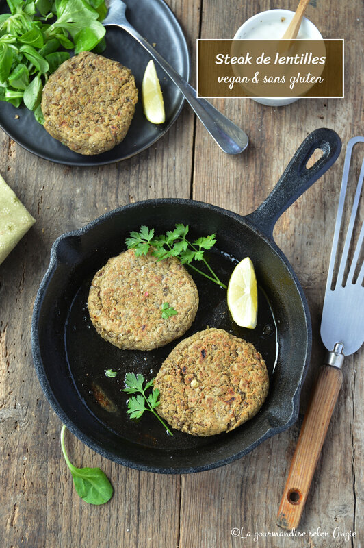 steak légumineuses lentilles vegan sans gluten (1)