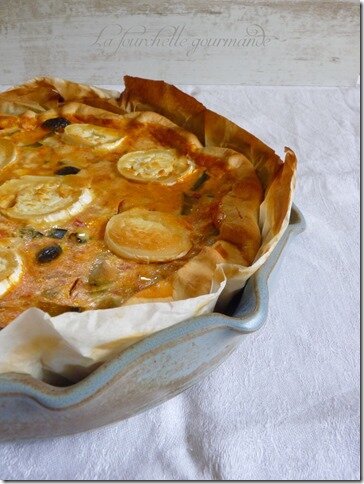 Tarte ratatouille 3