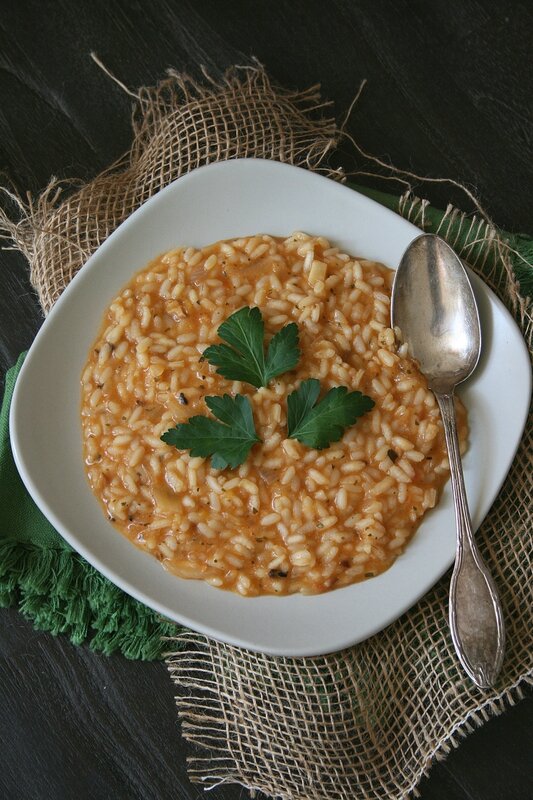 Risotto au potiron - Passion culinaire