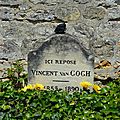 Auvers-sur-Oise - 25-06-2016 : couronnement des tombes de Vincent et de Theo / crowning of Vincent's and Theo's graves 
