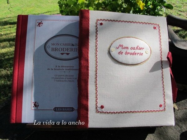 mon cahier de broderie