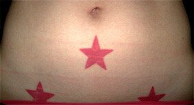Sur mon ventre