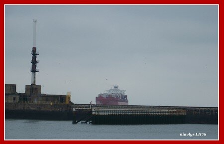 L_Alianca_Maua_approche_du_port_du_Havre