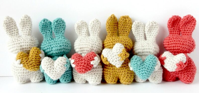 Valentin, mini lapin au grand coeur - Anisbee