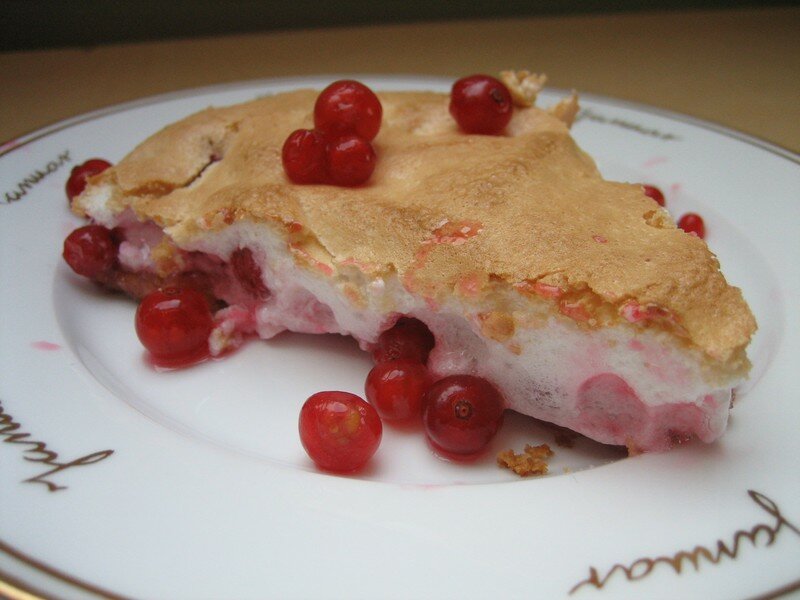 Tarte aux groseilles de Manue