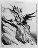 Daumier, La France Prométhée et l'aigle Vautour 1870