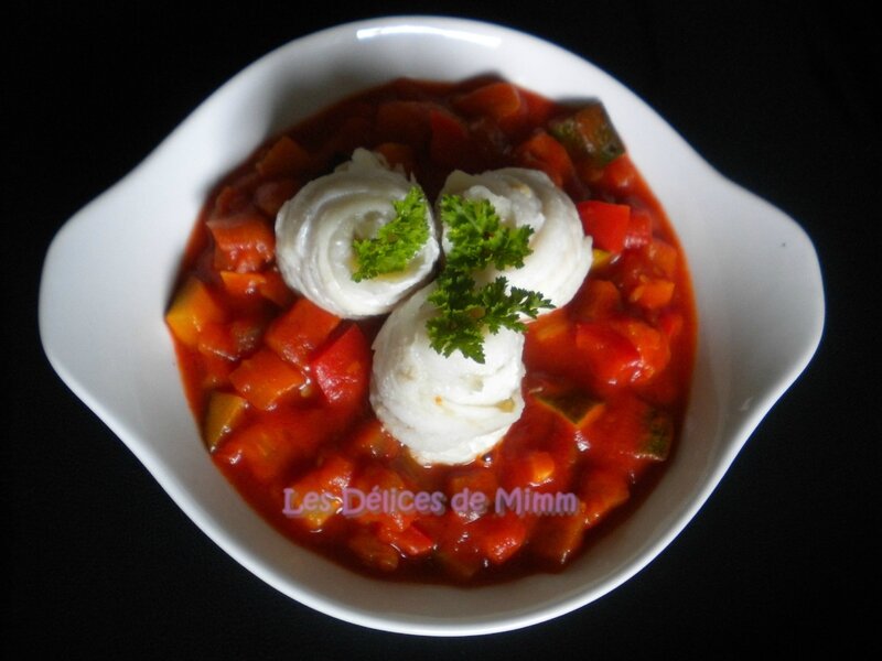 Filets de limande roulés aux légumes du soleil 2