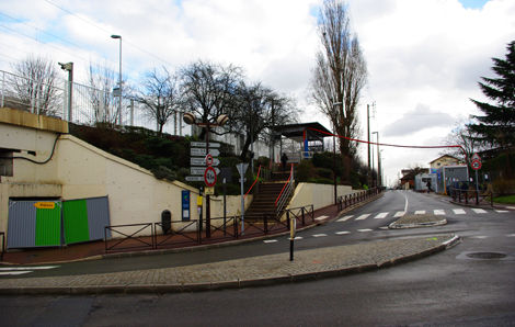 La gare de Cernay à Ermont