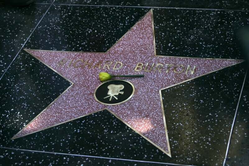 flower-seen-placed-actor-richard-burtons-star-ceremony-posthumously-honoring-actor-richard
