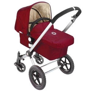 unbranded_bugaboo_frog_pushchair_and_red_carrycot