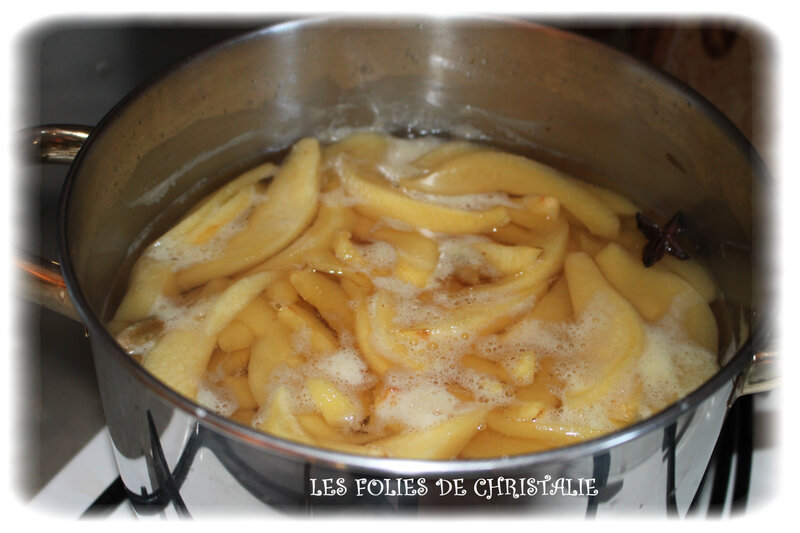 Coings pochés 2