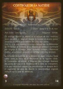 Magnus le Mystique - controle_de_la_matiere (sort)