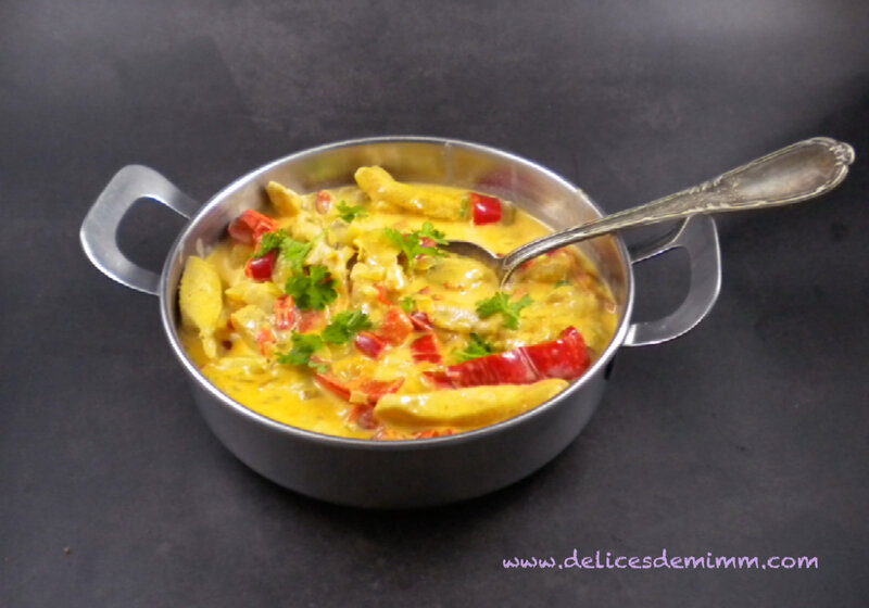 Poulet aux poivrons, recette rapide 3