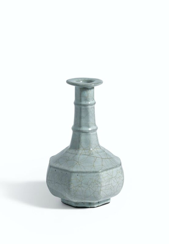 An Outstanding ‘Guan’ Octagonal Vase, Southern Song Dynasty1