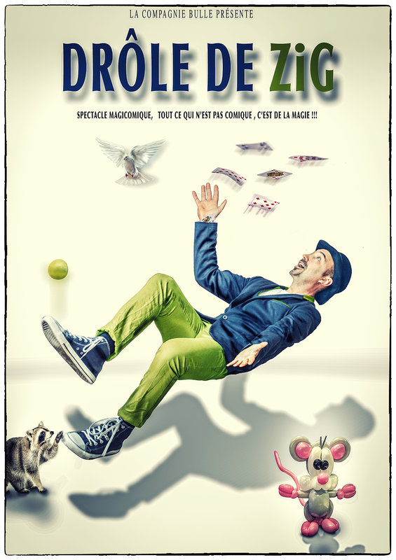 affiche drole de zig MAIL