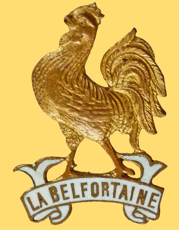 Insigne La Belfortaine Emblème en bronze