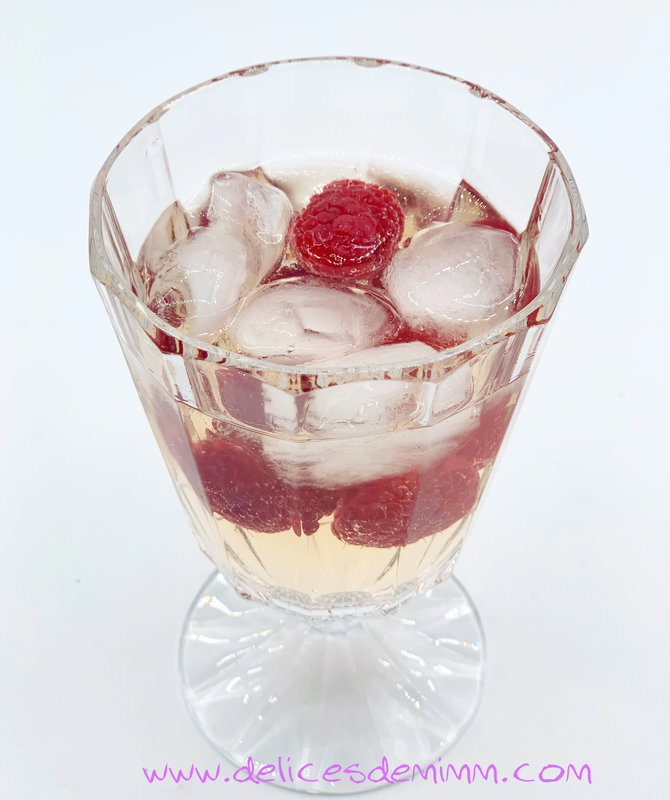 Sangria rose aux framboises 2