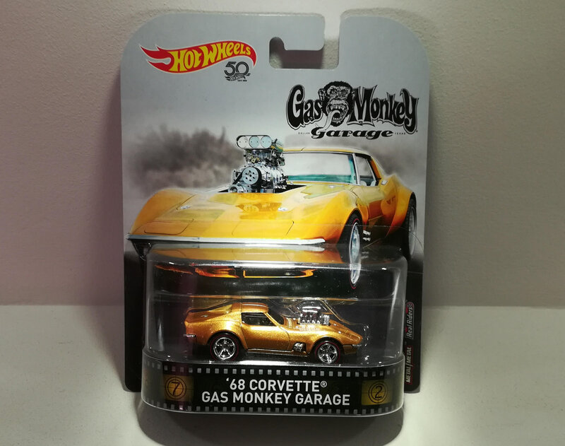 Chevrolet Corvette de 1968 (Gaz Monkey Garage) Hotwheels)