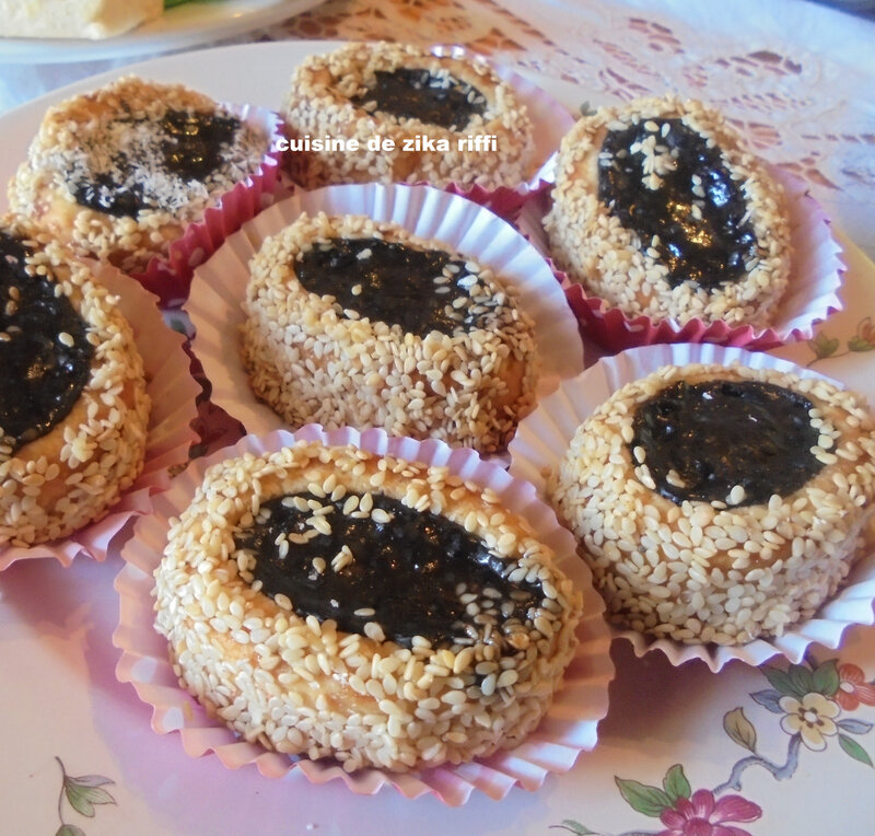 biscuits sablés sésame chocolat 4