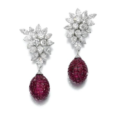 Van Cleef & Arpels Ruby and diamond jewelry @ Sotheby's Geneva - Eloge ...