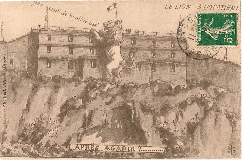 Belfort CPA Le Lion S'impatiente Après Agadir
