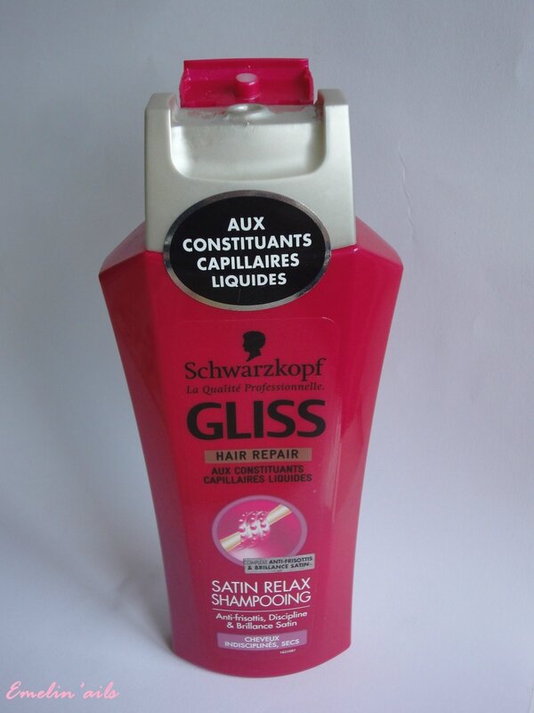 Shampoing Schwarzkopf gliss Satin relax