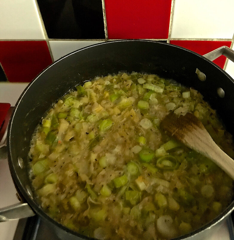 verser le bouillon