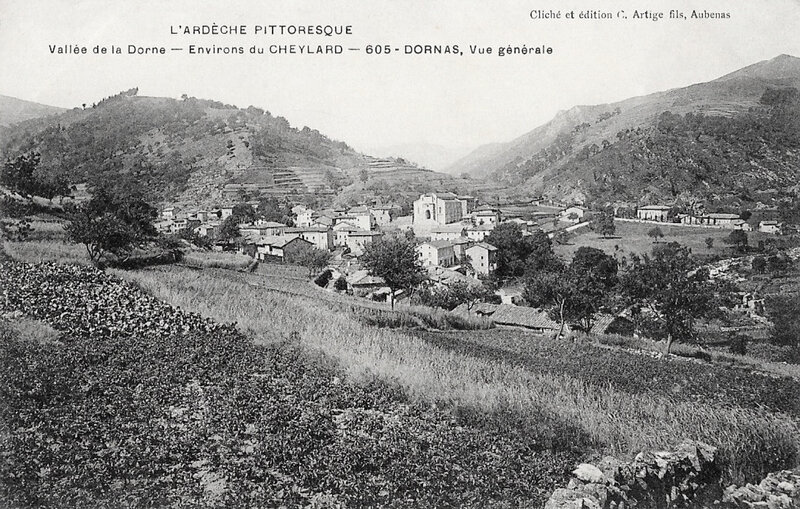 Dornas, carte postale (1)