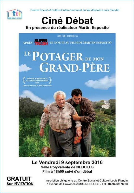 Le potager de mon grand-père - affiche film