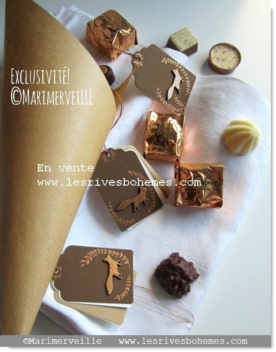 Marimerveille étiquettes au bois chic renard