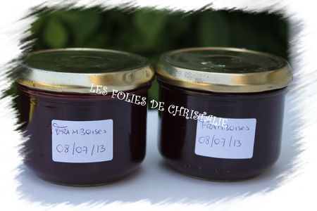 Confiture de framboises 6