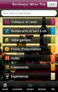 Bordeaux Wine Trip sur smartphone
