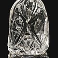 A <b>Fatimid</b> rock crystal chess piece, Egypt, 11th century