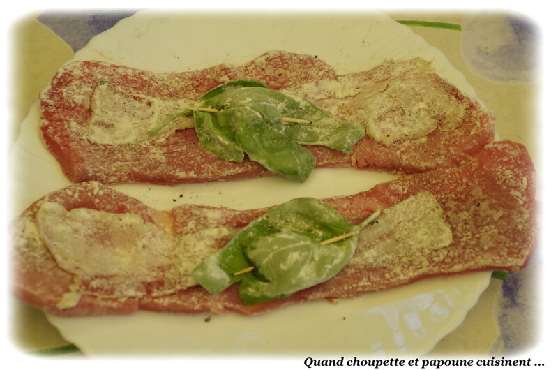 escalope de veau à la pancetta et sauge-9846