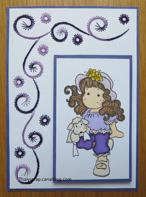 Pâques broderie violette - 02 b