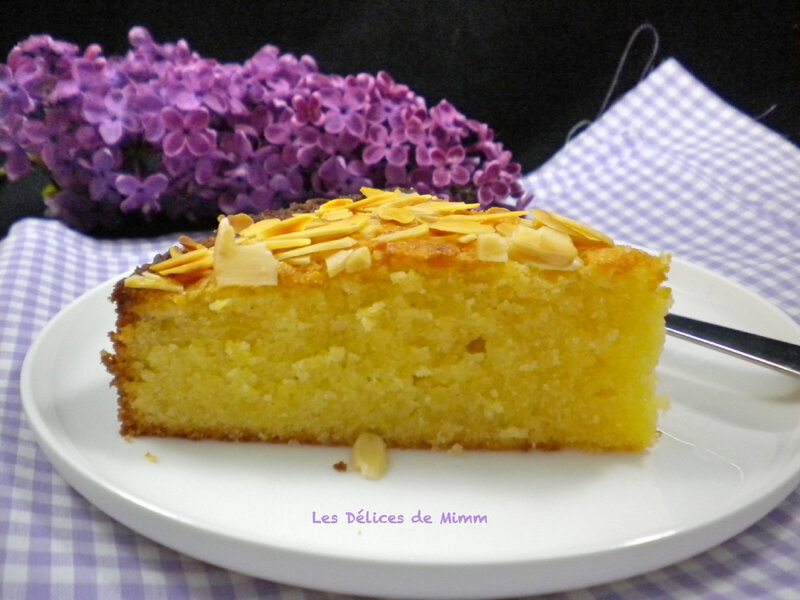 Gâteau fondant aux amandes remake 2018