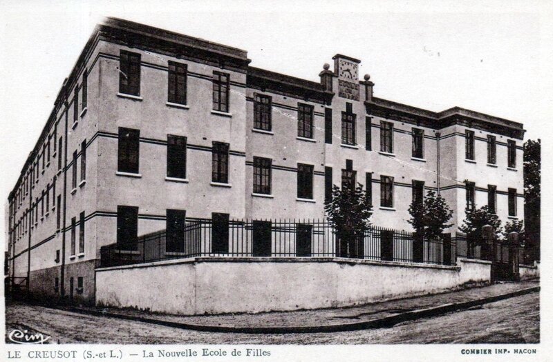 1920-02-08 - Ecole groupe de l'Est au Creusot