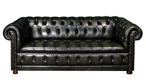 canapé chesterfield noir