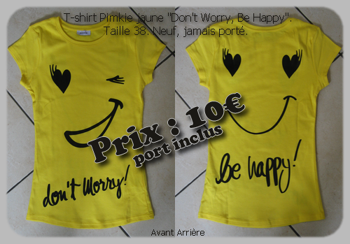 T_shirt_jaune_Pimkie