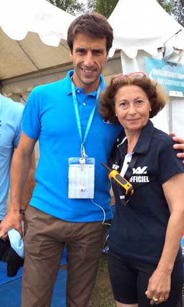 Maryse VISEUR et Tony Estanguet Pau 2017