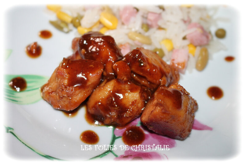 Poulet au caramel 5